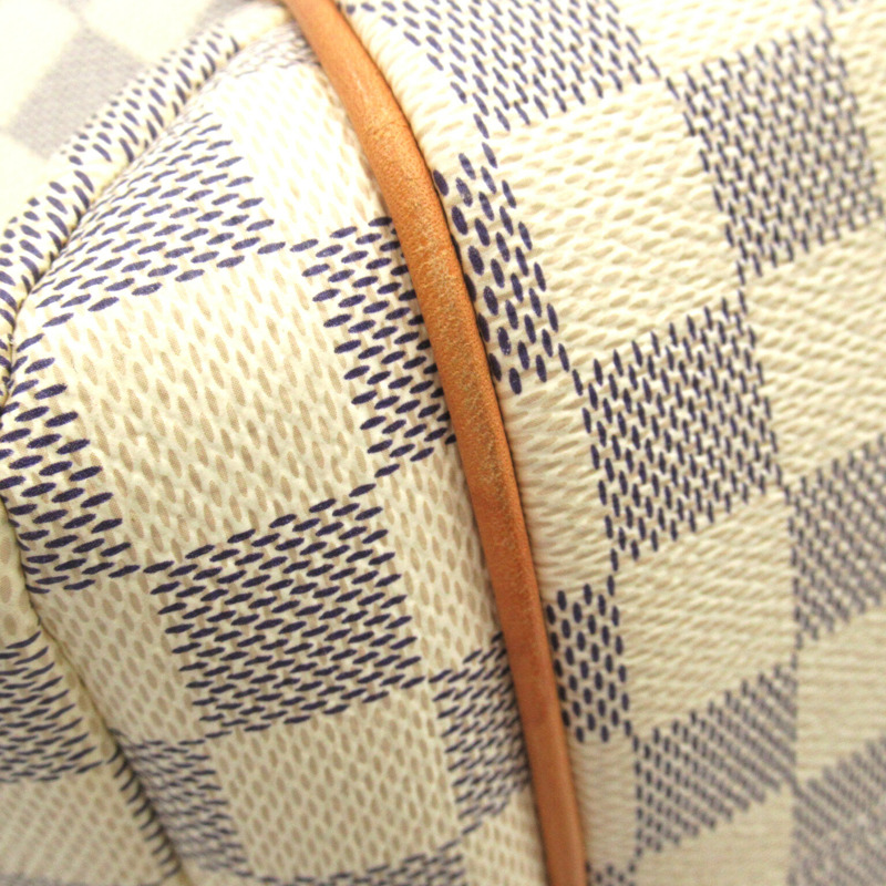 【日本直送】路易威登 Totally MM 手袋 N51262 Damier Azur 帆布象牙色二手女款 LV-11