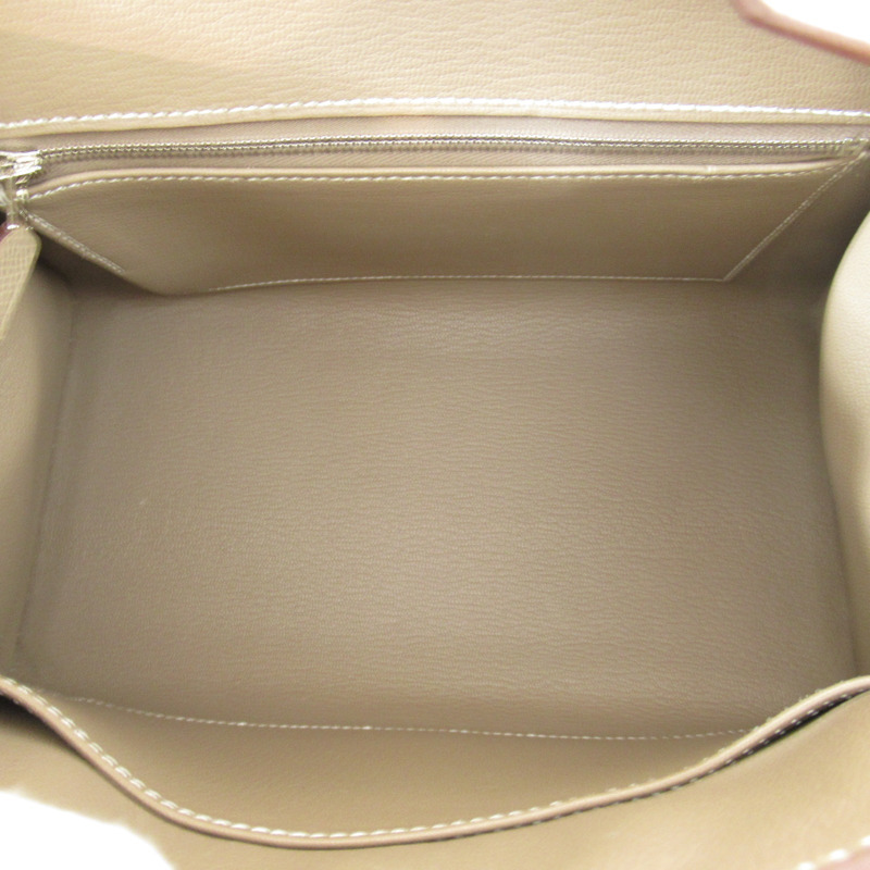 【日本直送】HERMES Birkin 25 serie 手提包 Epsom 皮革 灰色 Etoupe 灰色二手女款 U SHW-4
