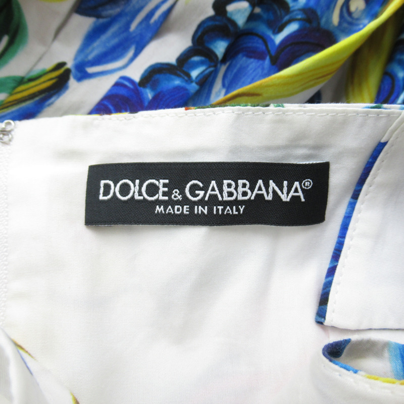 【日本直送】DOLCE&GABBANA 一件式 #38 連身裙 無袖棉質 多色 二手-3
