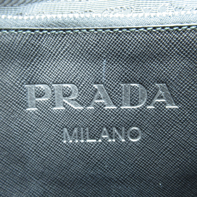 【日本直送】PRADA 手提包 手提包 尼龍 黑色骷髏 二手女式-8