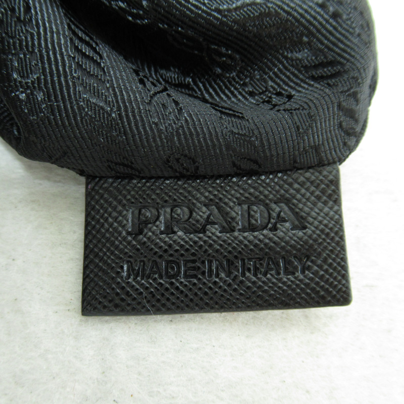 【日本直送】PRADA 手提包 手提包 尼龍 黑色骷髏 二手女式-9