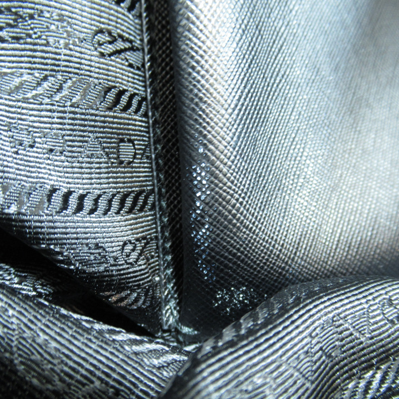 【日本直送】PRADA 手提包 手提包 尼龍 黑色骷髏 二手女式-11