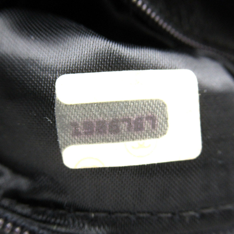 【日本直送】CHANEL 流蘇鏈條單肩包斜背流蘇小羊皮黑 GHW 二手-9