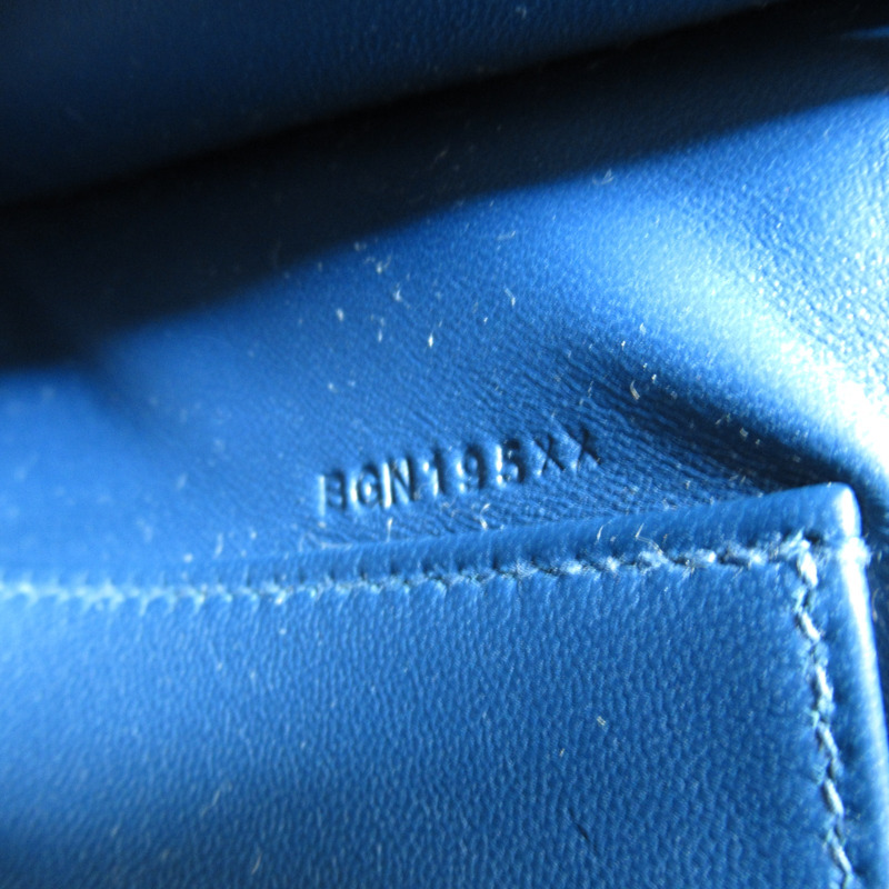 【日本直送】HERMES Kelly Elan 深藍色單肩包 皮革 二手 女款 B GHW-9