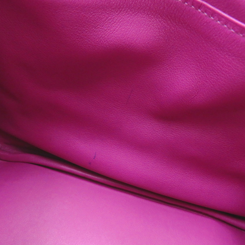 【日本直送】HERMES Lindy 26 Verso 手提包 Vaux Swift 皮革小牛皮海軍藍粉色藍色靛藍-7