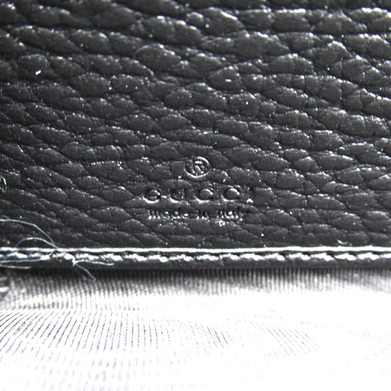 【日本直送】GUCCI GG Marmont 皮革全拉鍊皮夾長皮夾 456117 皮革 黑色 二手-6