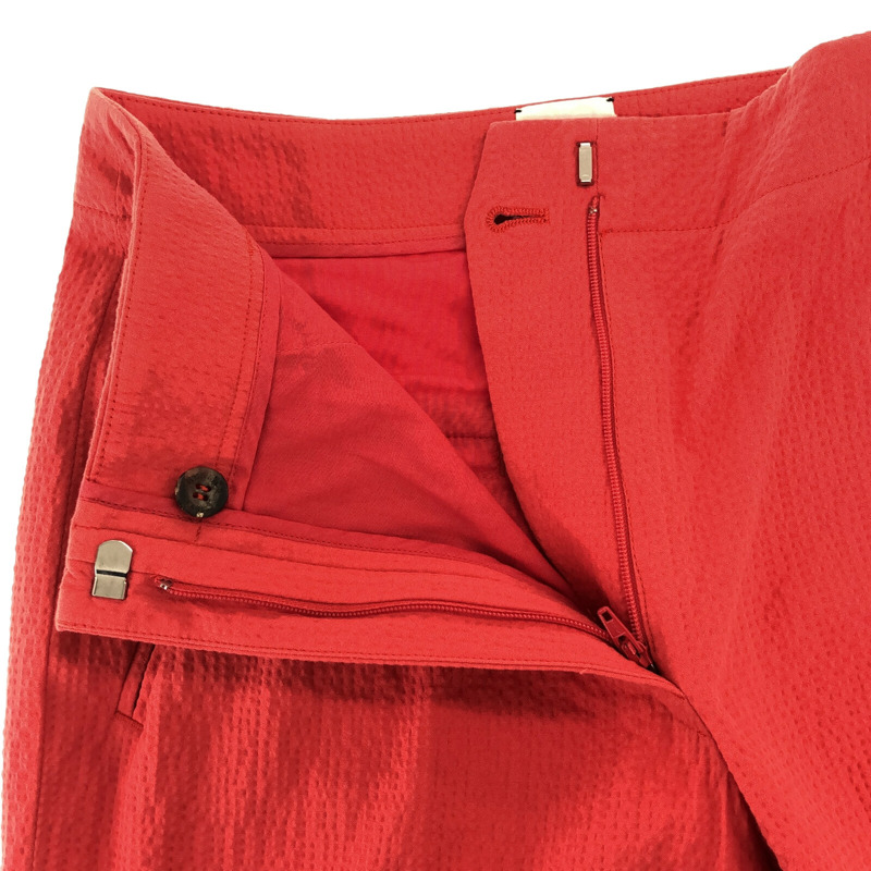 【日本直送】HERMES 褲子 褲子棉質橘色二手女用尺寸 34-4