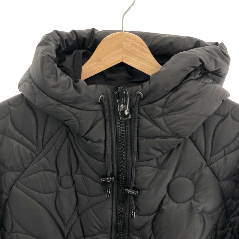 【日本直送】LOUIS VUITTON 羽絨外套聚酯纖維黑色二手女式 LV #46-2