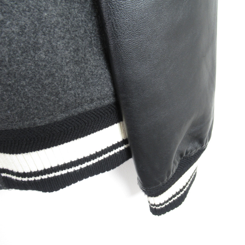 【日本直送】MCM 夾克衫 夾克衫 MHJ9SMM15EC0XL 羊毛 灰色 二手 男女通用-3