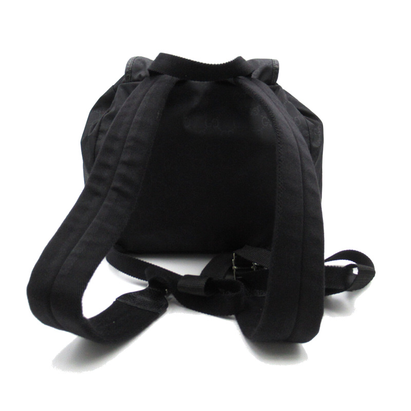 【日本直送】GUCCI GG 圖案尼龍背包背包 背包背包 510343 尼龍黑色二手男女通用-1