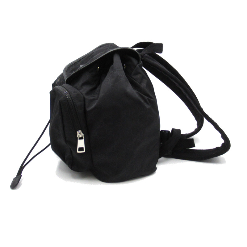 【日本直送】GUCCI GG 圖案尼龍背包背包 背包背包 510343 尼龍黑色二手男女通用-2