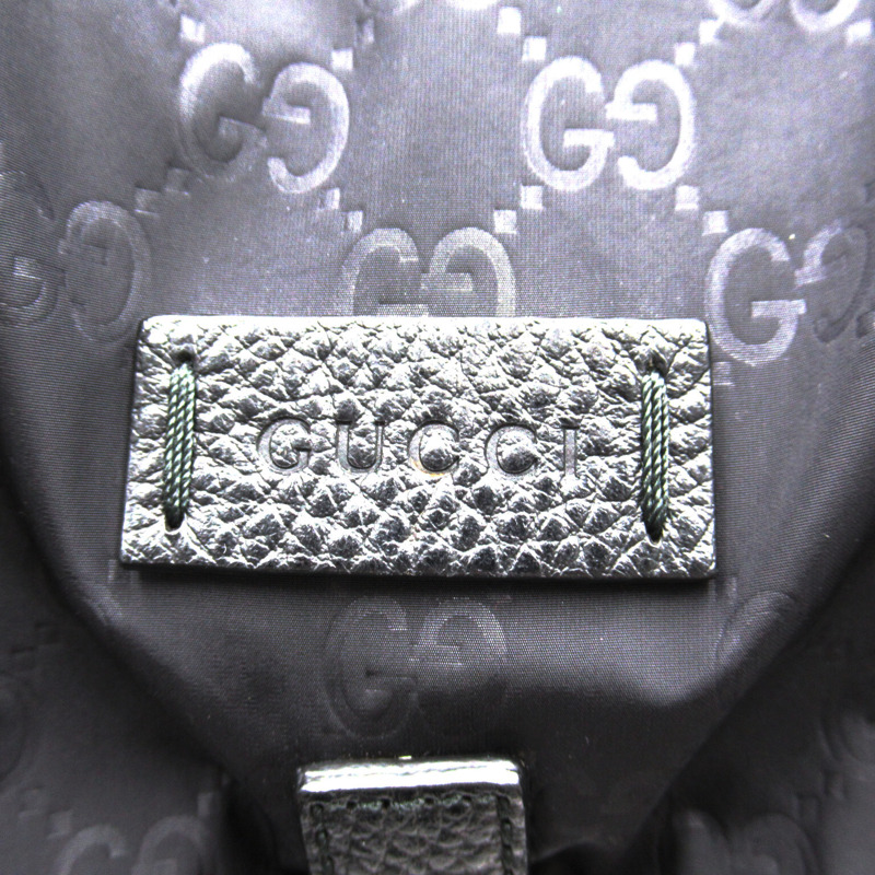 【日本直送】GUCCI GG 圖案尼龍背包背包 背包背包 510343 尼龍黑色二手男女通用-8