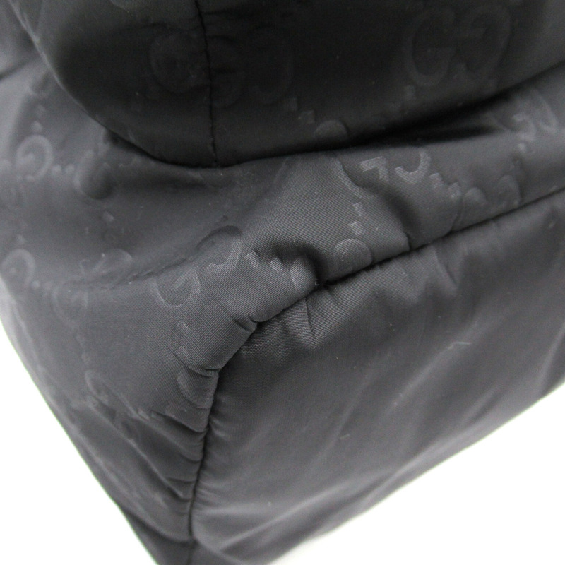 【日本直送】GUCCI GG 圖案尼龍背包背包 背包背包 510343 尼龍黑色二手男女通用-12