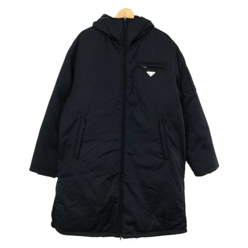 【日本直送】PRADA 羽絨外套 羽絨外套 尼龍海軍藍 二手女式-0