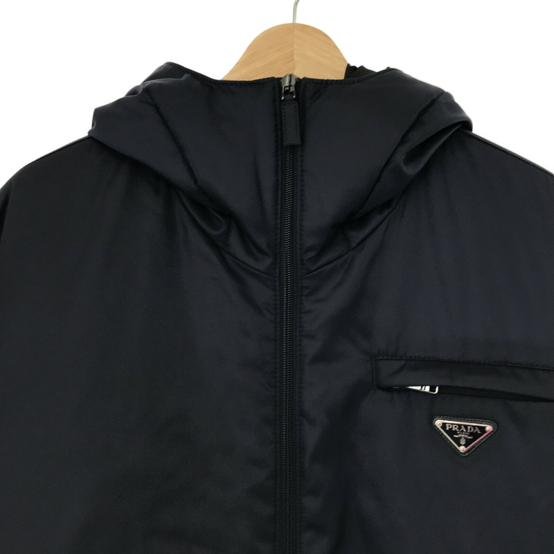 【日本直送】PRADA 羽絨外套 羽絨外套 尼龍海軍藍 二手女式-2
