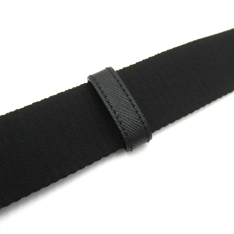 【日本直送】PRADA 腰帶 2CN028 尼龍 黑色 二手男女通用-4