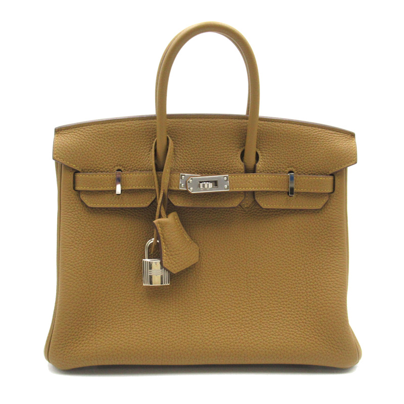 【日本直送】HERMES Birkin 25 手提包 Togo 皮革棕色青銅 dore 二手女款 Y SHW-0