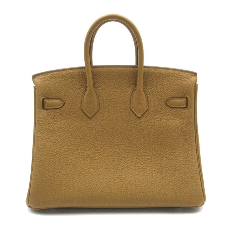 【日本直送】HERMES Birkin 25 手提包 Togo 皮革棕色青銅 dore 二手女款 Y SHW-1