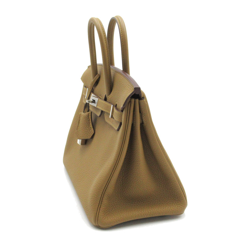 【日本直送】HERMES Birkin 25 手提包 Togo 皮革棕色青銅 dore 二手女款 Y SHW-2