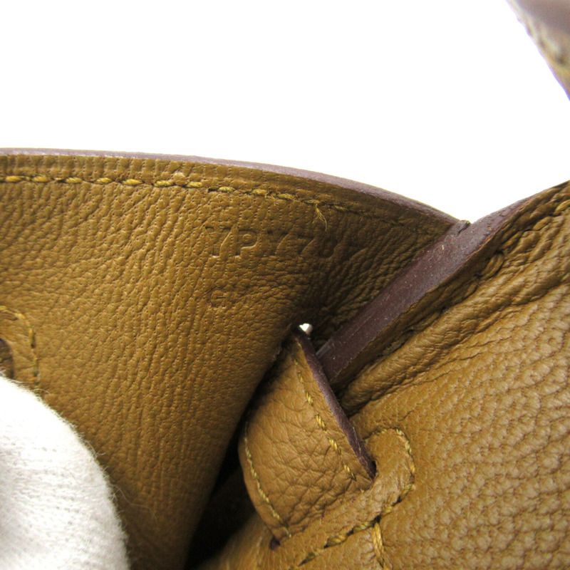 【日本直送】HERMES Birkin 25 手提包 Togo 皮革棕色青銅 dore 二手女款 Y SHW-8