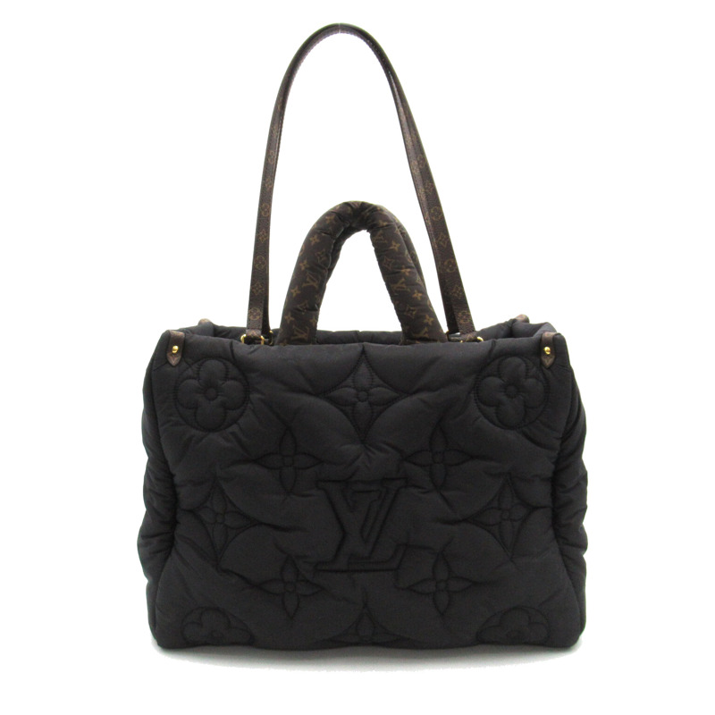 【日本直送】路易威登 Pillow on the go GM Tote 2way 肩背包 M59005 Monogram 尼龍-0