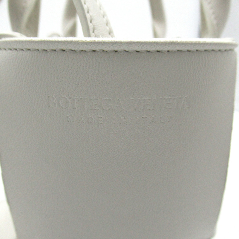 【日本直送】BOTTEGA VENETA 迷你 Arco 托特包 托特包 709337VCQC29009 小羊皮（綿羊皮）白色全新女裝-12