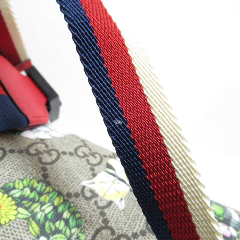 【日本直送】GUCCI 兒童背包 背包 背包 271327 PVC 塗層帆布米色覆蓋色二手兒童-6