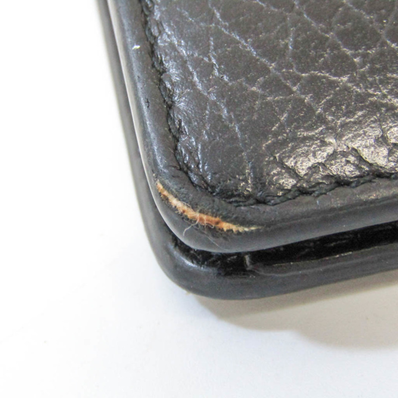 【日本直送】Maison Margiela S56UI0140 女士皮革皮夾（雙折）黑色-6