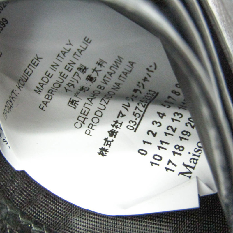 【日本直送】Maison Margiela S56UI0140 女士皮革皮夾（雙折）黑色-10