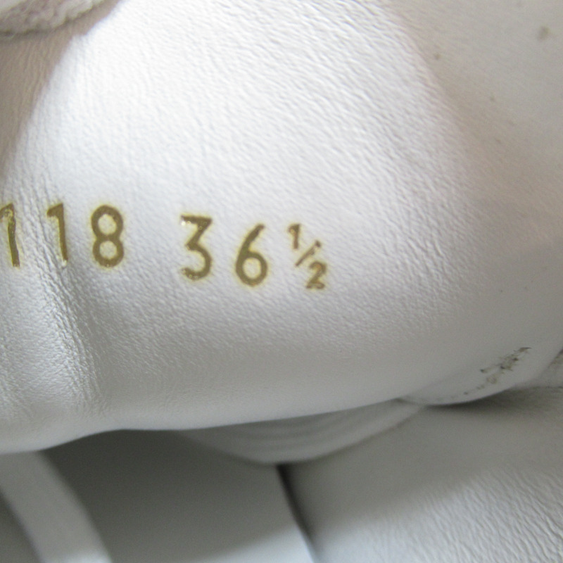 【日本直送】路易威登 (LOUIS VUITTON) 運動鞋 鞋 Damier Azur PVC 帆布 米色 二手女式 LV #36 1/2-5