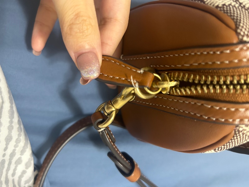 coach蔻馳CA115棕老花波士頓包-22