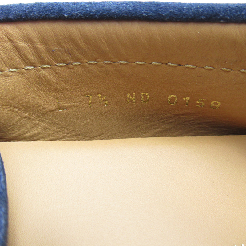 【日本直送】路易威登 鞋款 平底麂皮樂福鞋 藍色二手男女通用 GHW 尺寸 7 1/2-5