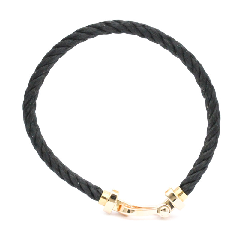 【日本直送】Fred Force 10 大玫瑰金（18K），不鏽鋼無石吊飾手鍊玫瑰金-5