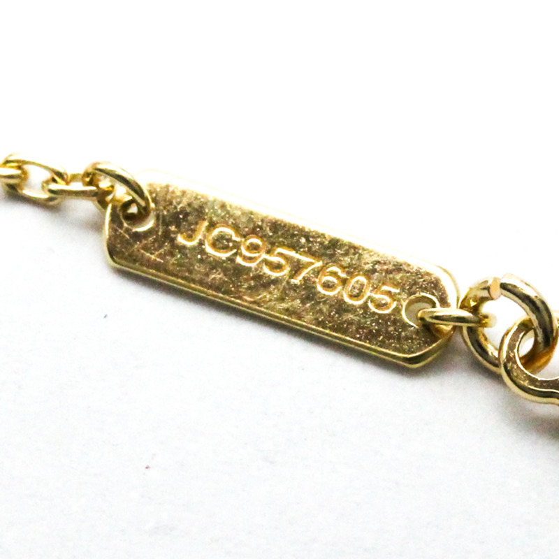 【日本直送】Van Cleef & Arpels 復古 Alhambra VCARA45900 黃金 (18K) 貝殼男士、女士時尚吊墜項鍊(金色)-7