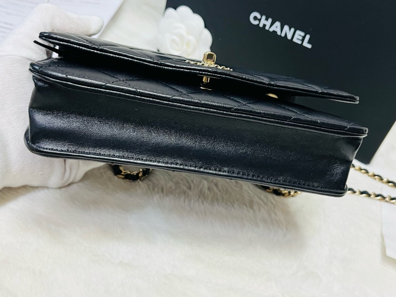 Chanel trendy woc 23s 新款皮穿鏈立體浮雕#晶片款-15