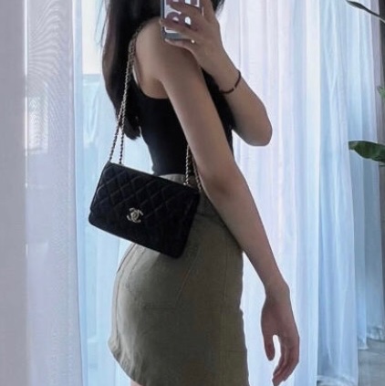 Chanel trendy woc 23s 新款皮穿鏈立體浮雕#晶片款-36