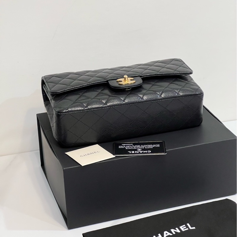 Chanel經典口蓋包 CF25公分 經典款-8