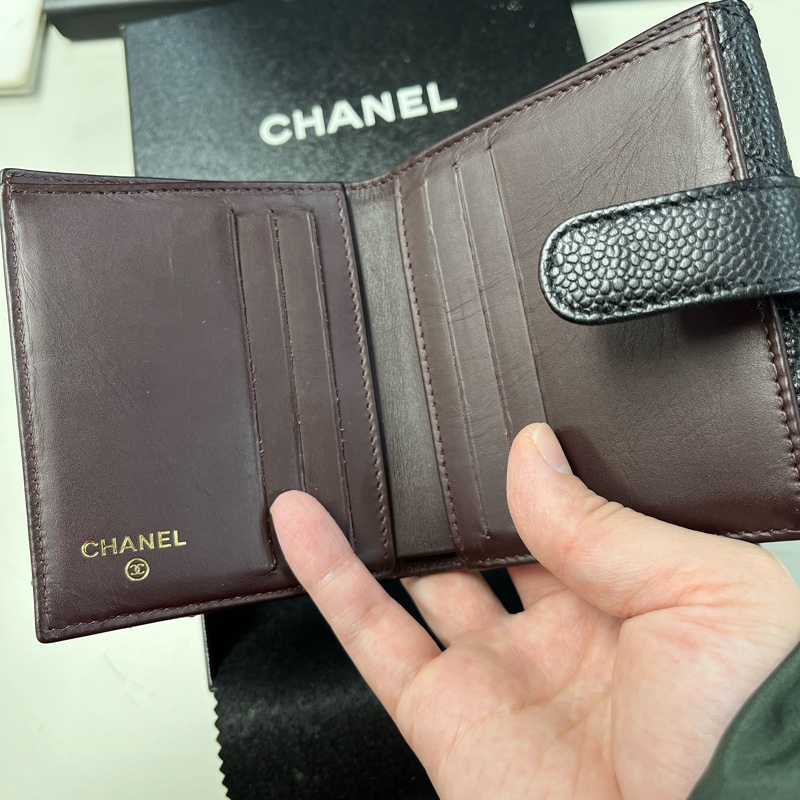 Chanel  CF中夾荔枝牛皮，無保卡-2