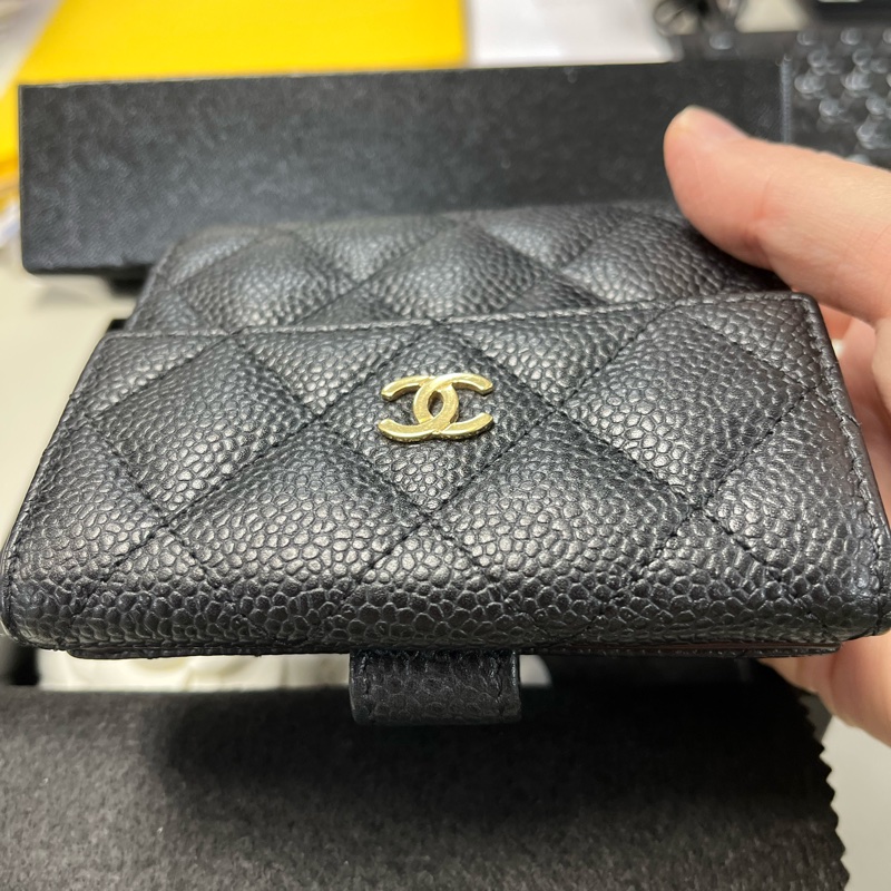 Chanel  CF中夾荔枝牛皮，無保卡-6