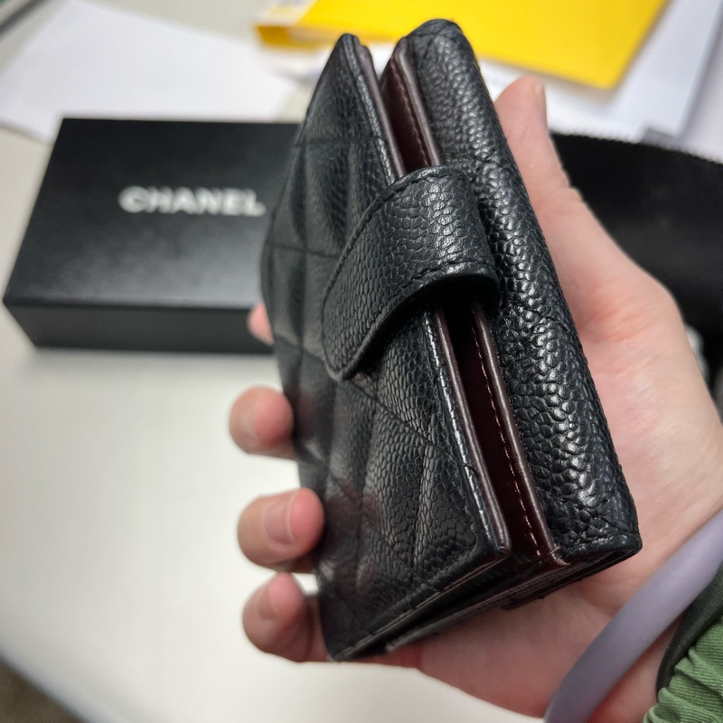 Chanel  CF中夾荔枝牛皮，無保卡-19