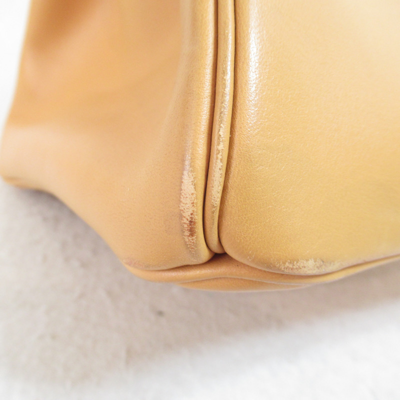 【日本直送】HERMES Birkin 35 手提包 囊 F 皮革 棕色 天然 SHW 二手-9