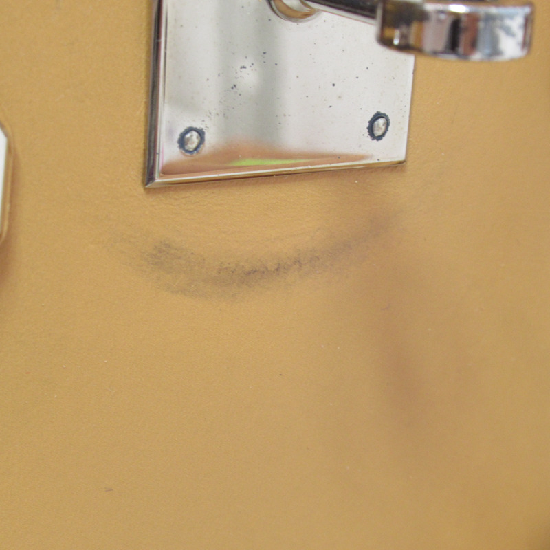 【日本直送】HERMES Birkin 35 手提包 囊 F 皮革 棕色 天然 SHW 二手-12