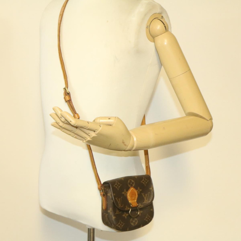 【日本直送】LOUIS VUITTON Monogram Bebe Saint Cloud 單肩包 M51245 LVAuth 21381A-22