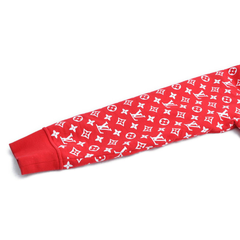 【日本直送】路易威登 Supreme Box Logo 連帽衫 紅色 XXS LV 正品 ak145-5
