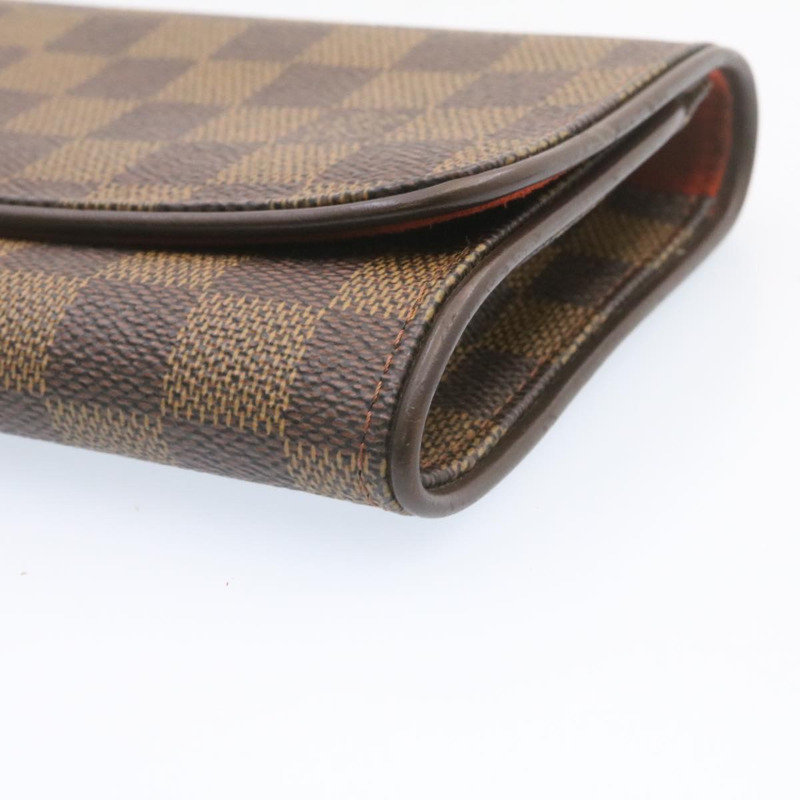 【日本直送】路易威登 Damier Ebene Pochette 雙 GM 單肩包 N51851 LV 正品 24679A-13