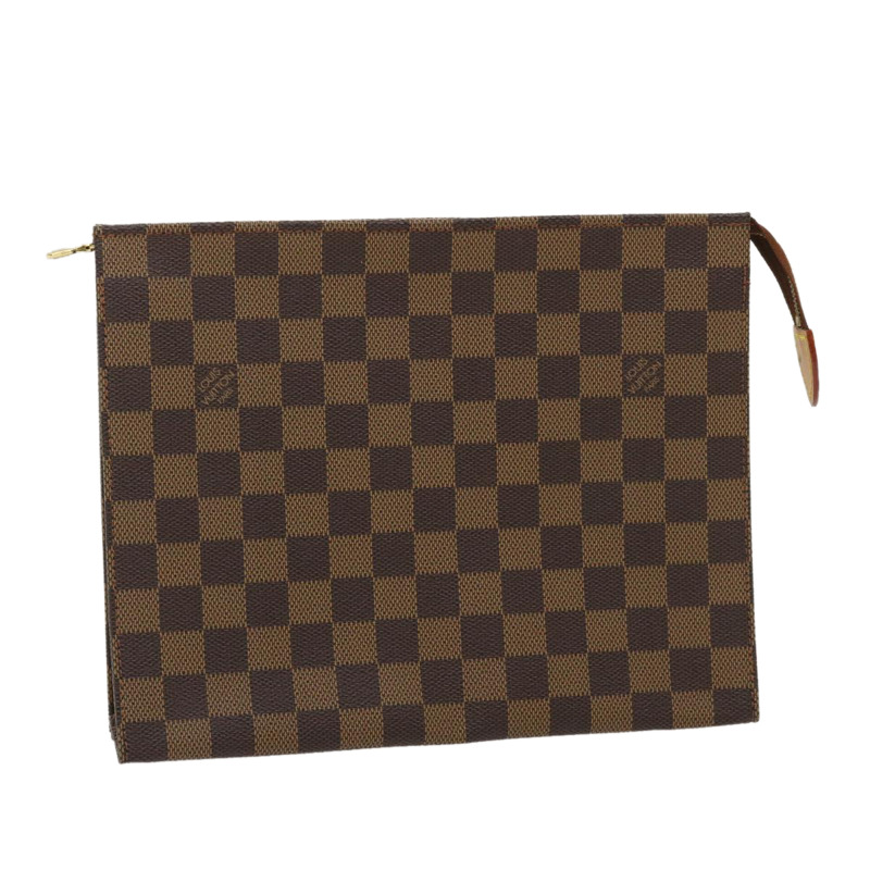 【日本直送】路易威登 Damier Ebene Poche 香水 26 袋 N47543 LV 正品 am2487g-0