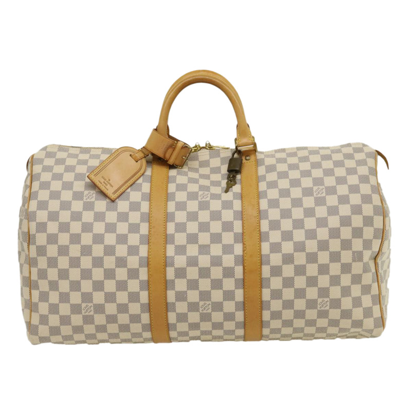 【日本直送】路易威登 Damier Azur Keepall 50 波士頓包 N41430 LV 正品 yk4588-12
