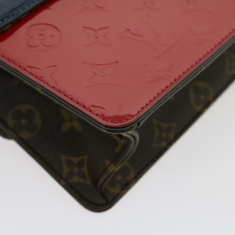 【日本直送】路易威登 Vernis Wynwood 肩背包 紅色 M90517 LV Auth lt554A-15