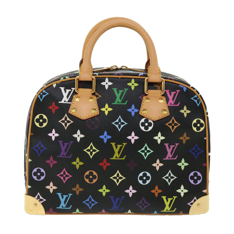 【日本直送】路易威登 Monogram 多色 Trouville 手提包黑色 M92662 正品 am3324A-1