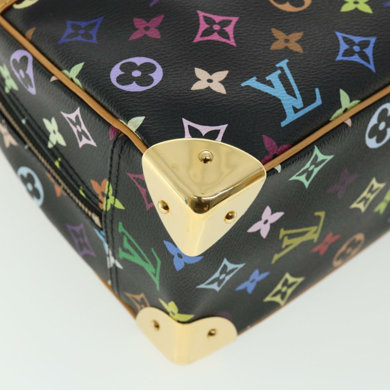 【日本直送】路易威登 Monogram 多色 Trouville 手提包黑色 M92662 正品 am3324A-14